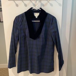 Sail to Sable plaid tunic